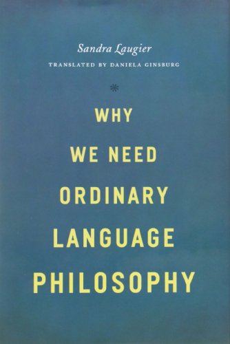 Why We Need Ordinary Language Philosophy